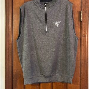 Men’s Large FootJoy Gray Sleeveless Pullover